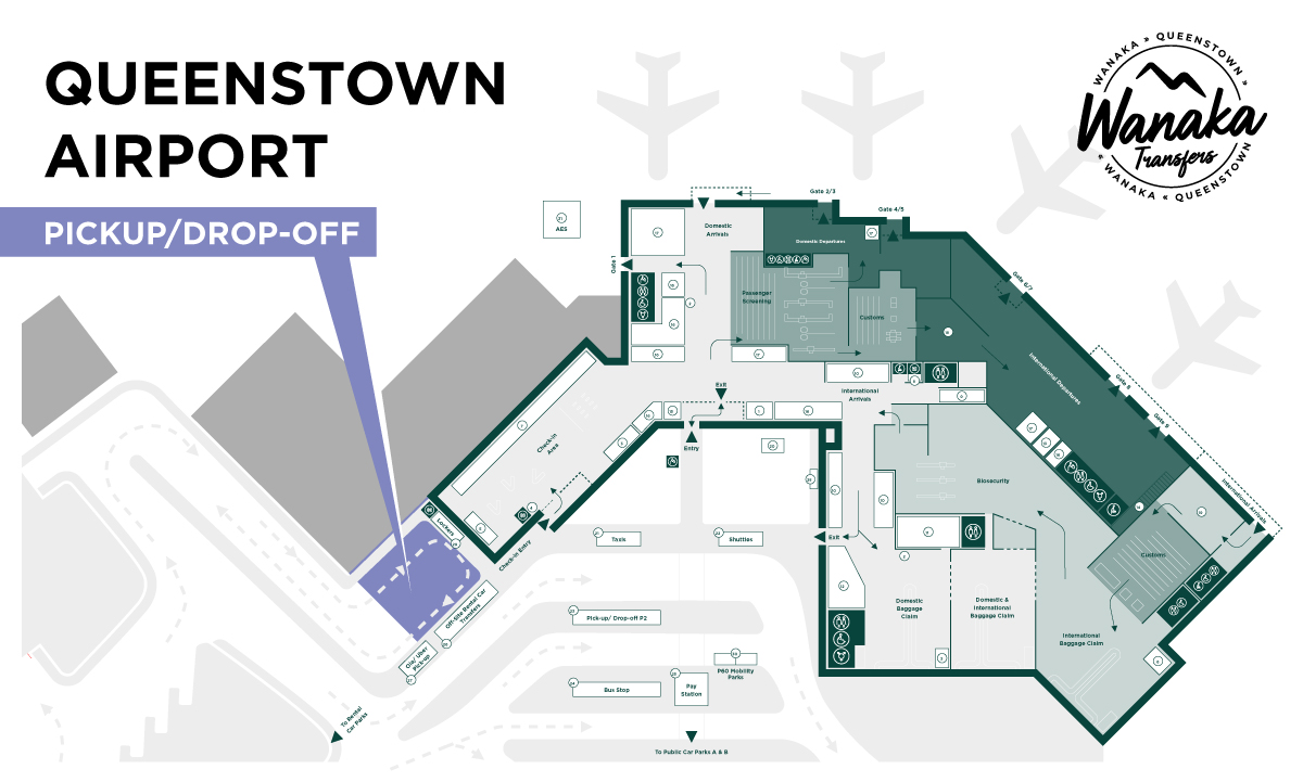 Wanaka Transfers & Tours Pick-up Dropoff