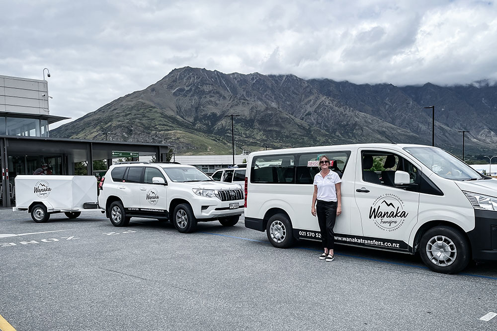 Wanaka Transfers & Tours Queenstown Airport